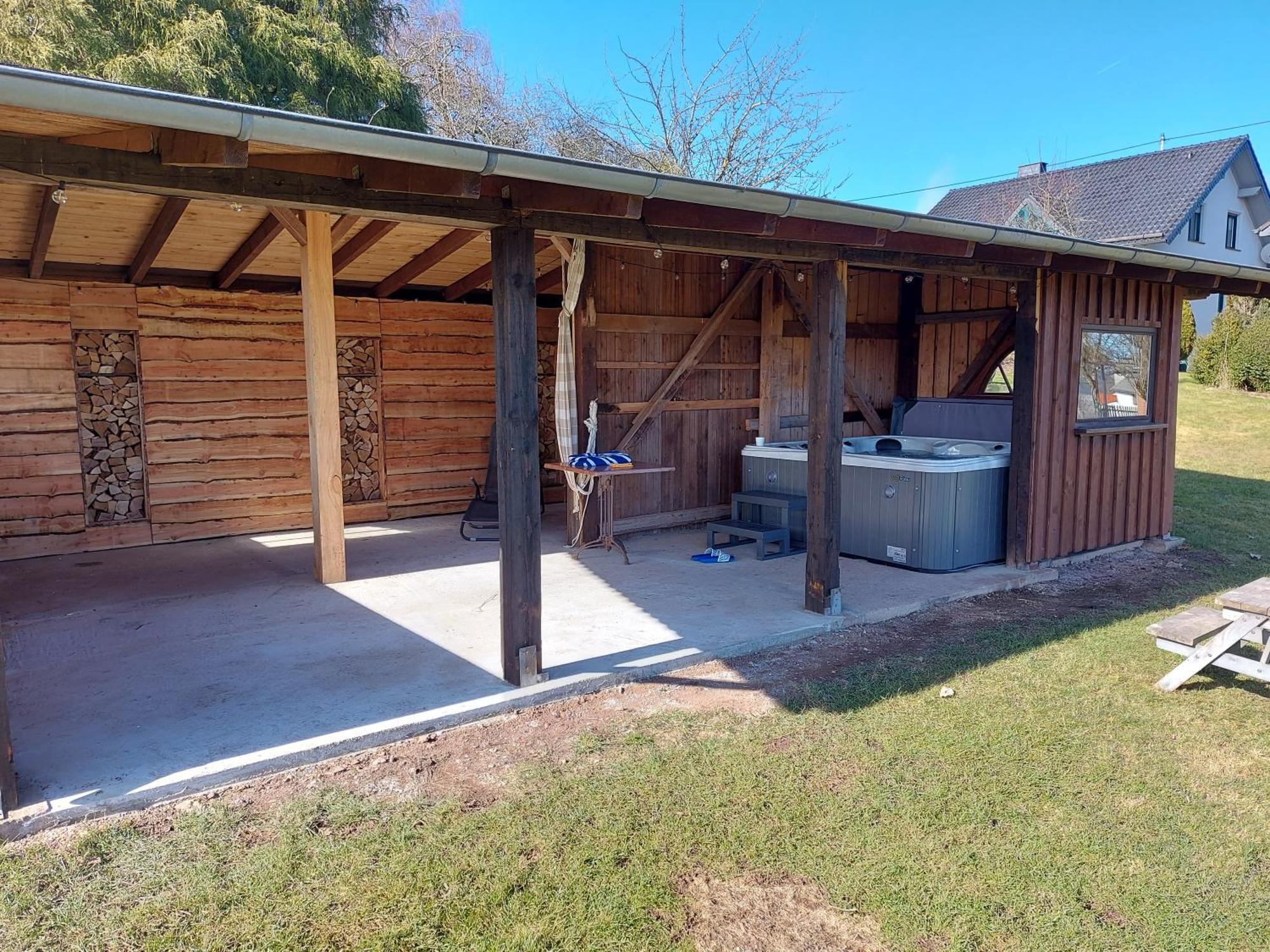 Ferienhaus Hescheld With Private Jacuzzi Hellenthal Exteriér fotografie